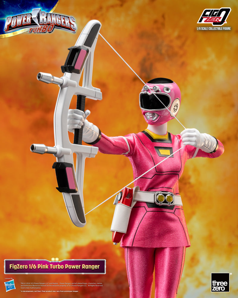 Power Rangers Turbo threezero FigZero 1/6 Pink Power Rangers