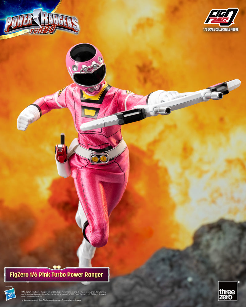 Power Rangers Turbo threezero FigZero 1/6 Pink Power Rangers