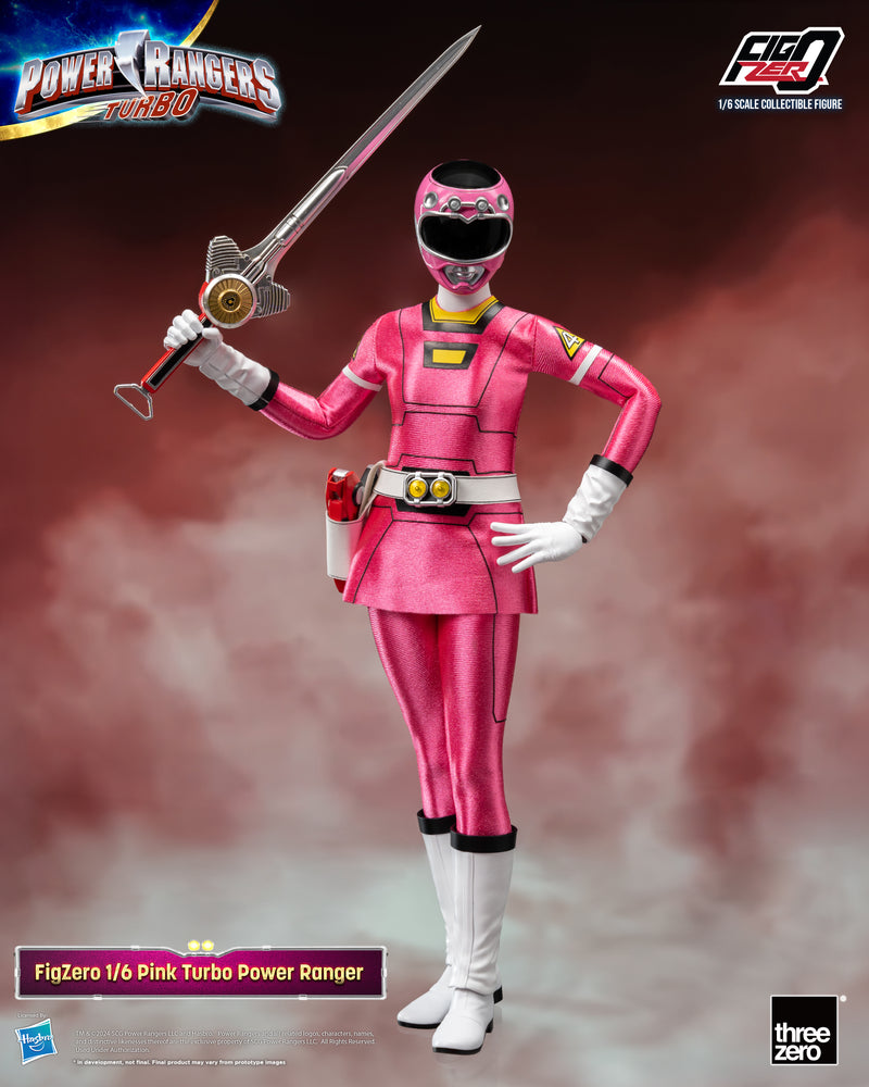 Power Rangers Turbo threezero FigZero 1/6 Pink Power Rangers