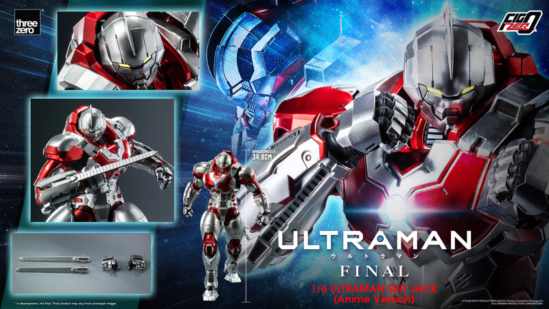 ULTRAMAN THREEZERO FigZero 1/6 ULTRAMAN SUIT JACK (Anime Version)