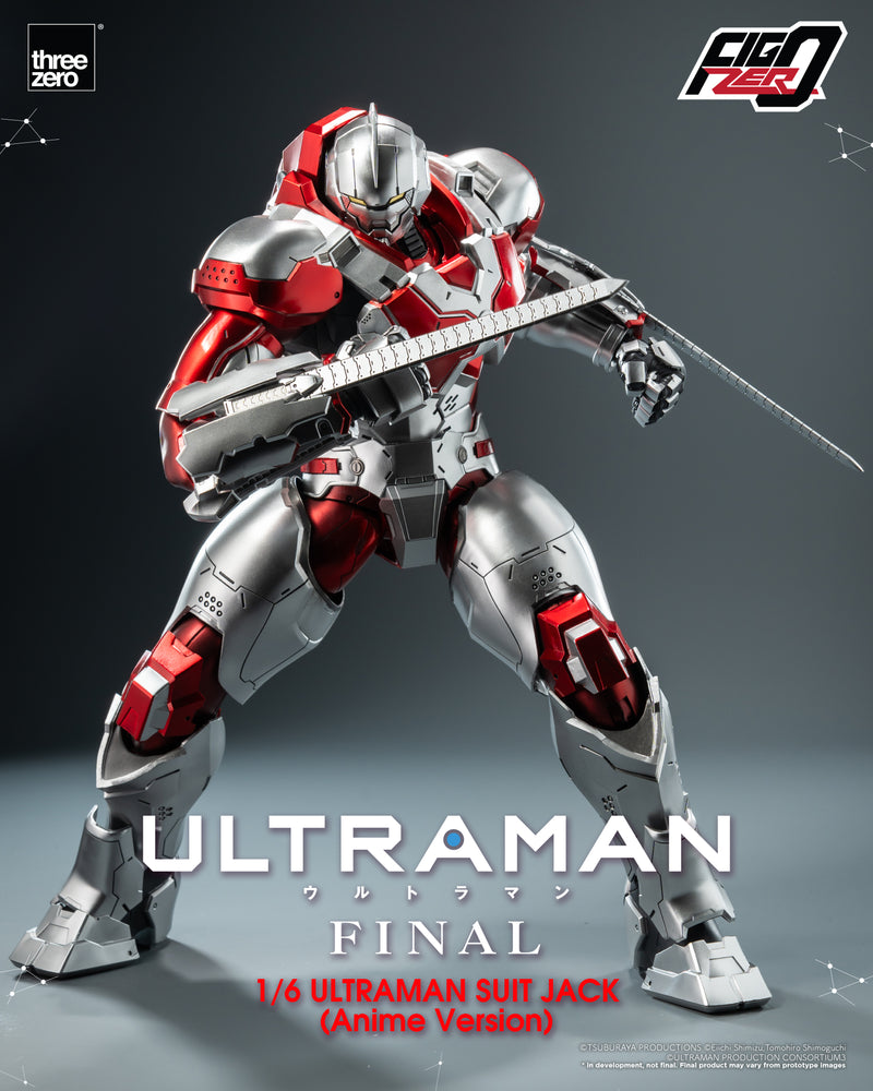 ULTRAMAN THREEZERO FigZero 1/6 ULTRAMAN SUIT JACK (Anime Version)