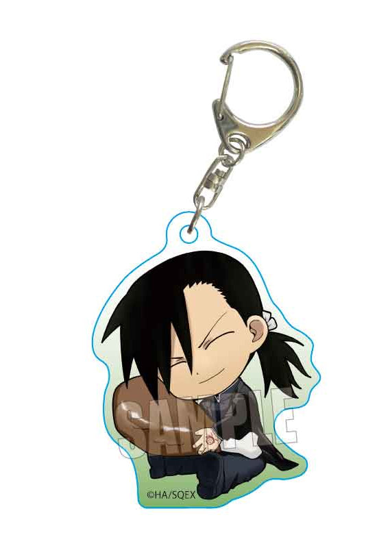 Fullmetal Alchemist Bell House GyuGyutto Acrylic Key Chain Greed & Ling