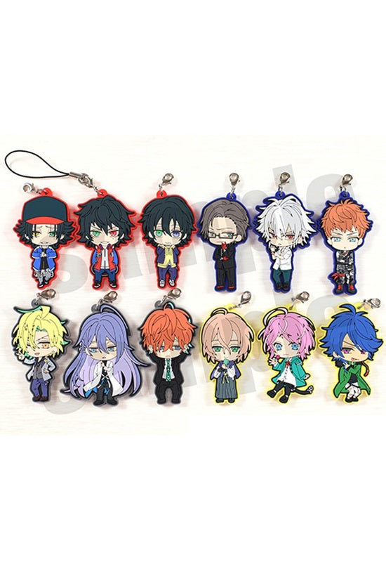 Hypnosismic -Division Rap Battle- Movic Rubber Strap Collection Ikebukuro Division & Yokohama Division & Shibuya Division & Shinjuku Division Chibi Chara(1 Random)