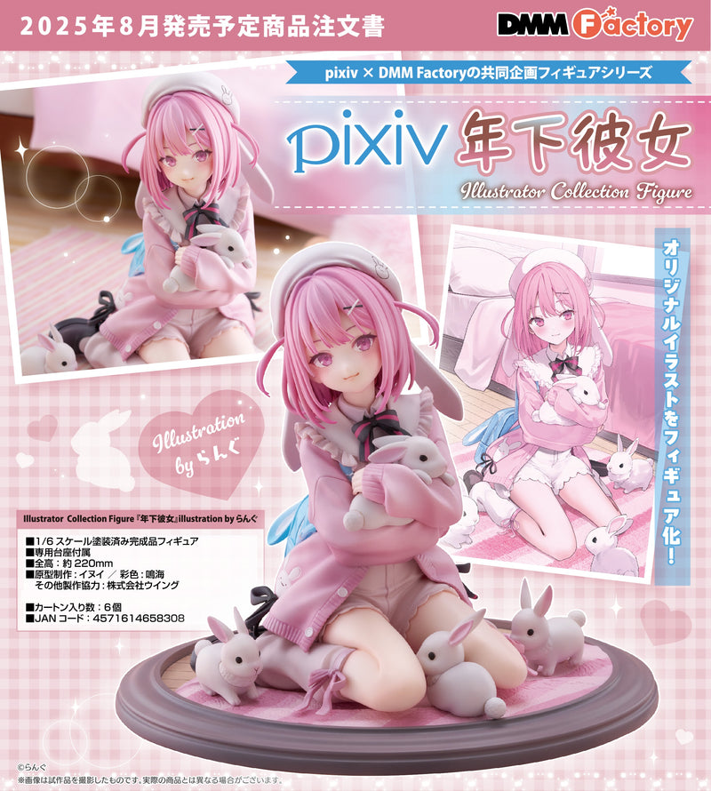 Illustrator Collection Figure DMM Factory Toshishita Kanojo Illustration by ran9u