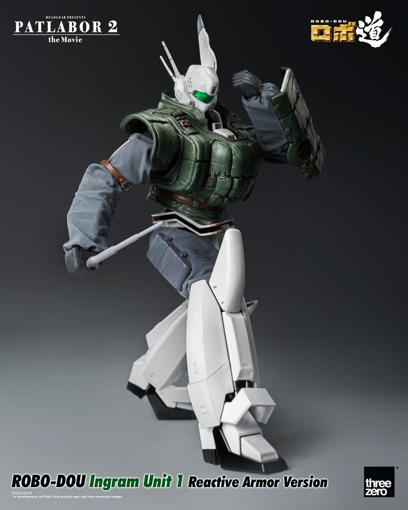 Patlabor 2: The Movie threezero 3A ROBO-DOU Ingram Unit 1 Reactive Armor Version