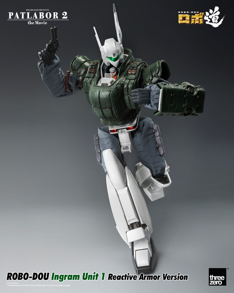 Patlabor 2: The Movie threezero 3A ROBO-DOU Ingram Unit 1 Reactive Armor Version