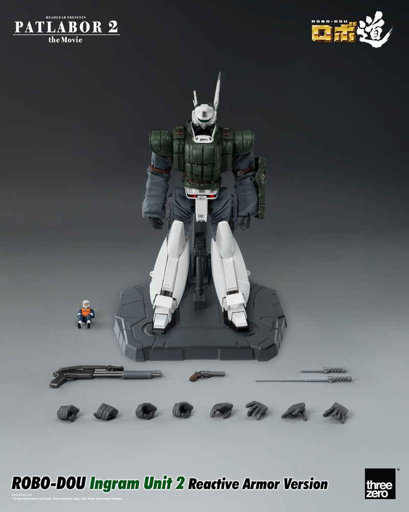 Patlabor 2: The Movie threezero 3A ROBO-DOU Ingram Unit 2 Reactive Armor Version