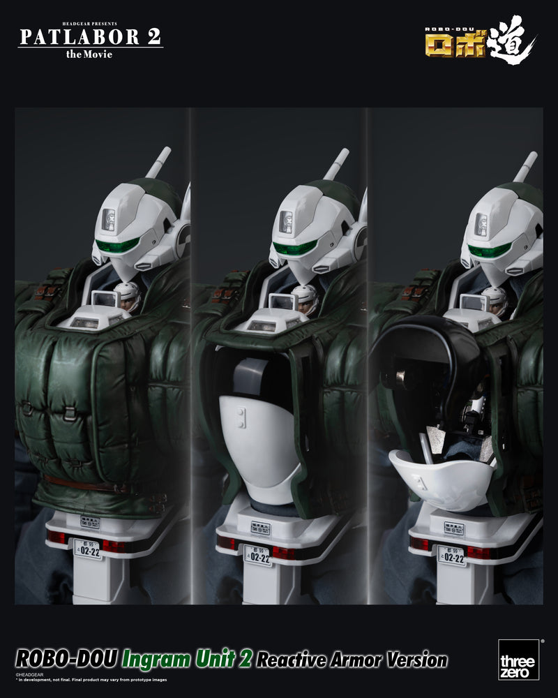 Patlabor 2: The Movie threezero 3A ROBO-DOU Ingram Unit 2 Reactive Armor Version