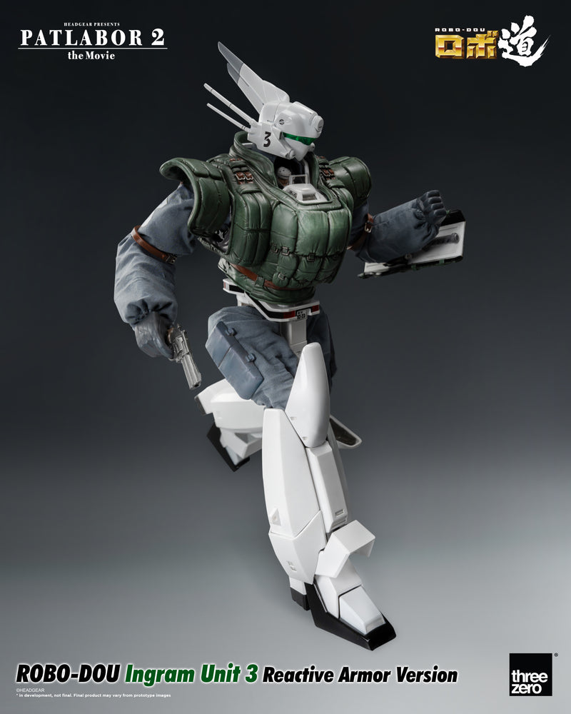 Patlabor 2: The Movie threezero 3A ROBO-DOU Ingram Unit 3 Reactive Armor Version