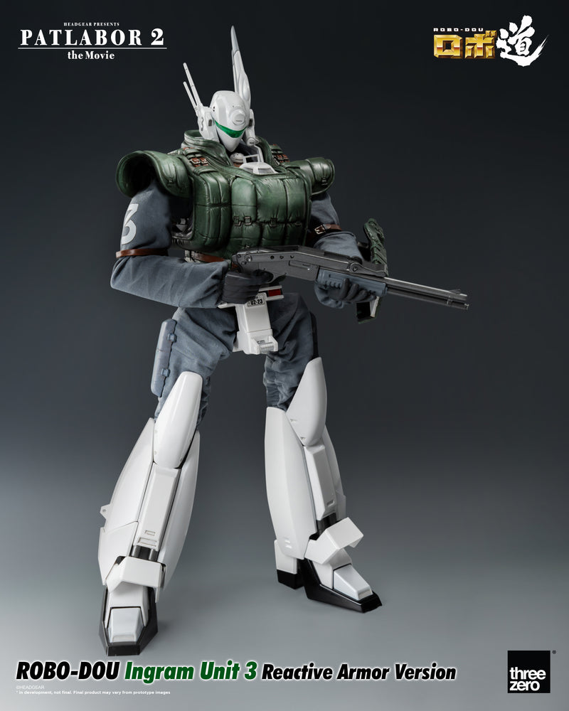 Patlabor 2: The Movie threezero 3A ROBO-DOU Ingram Unit 3 Reactive Armor Version