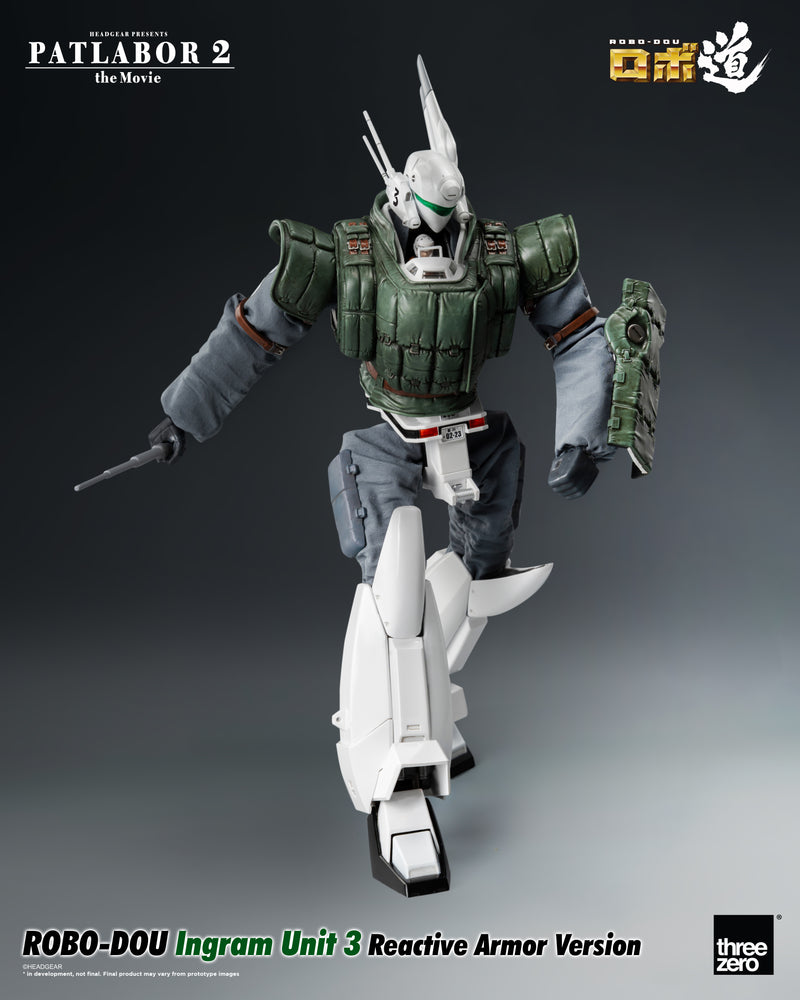 Patlabor 2: The Movie threezero 3A ROBO-DOU Ingram Unit 3 Reactive Armor Version