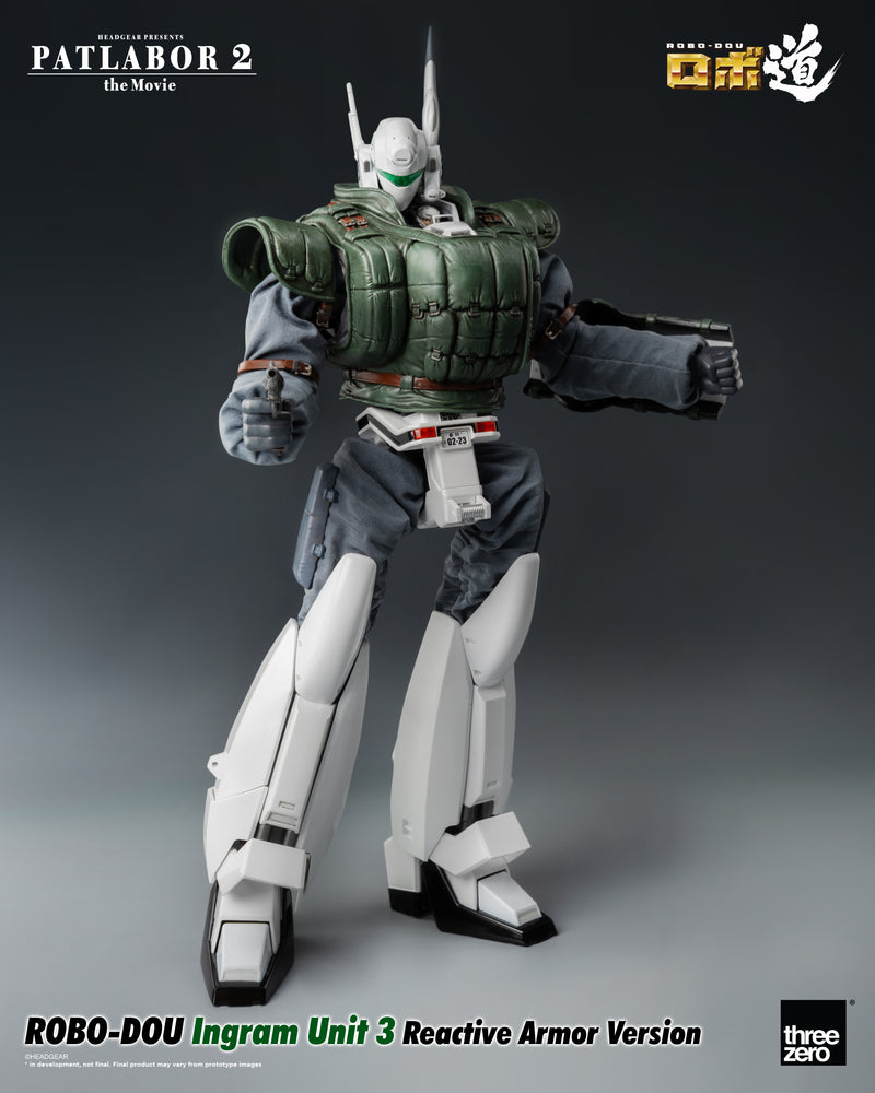 Patlabor 2: The Movie threezero 3A ROBO-DOU Ingram Unit 3 Reactive Armor Version