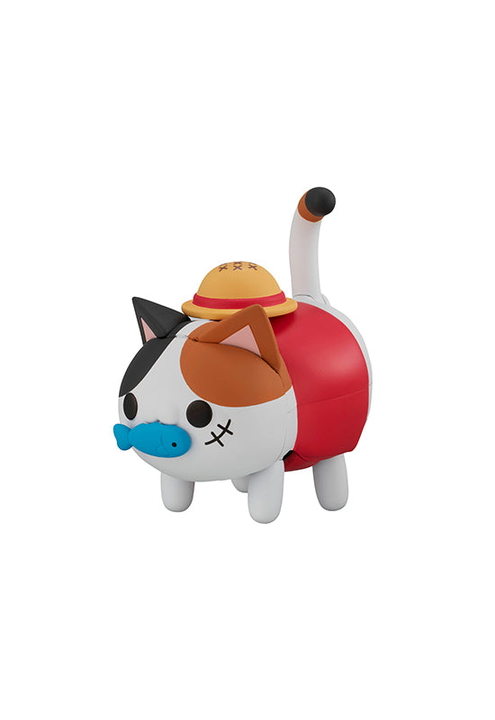 ONE PIECE MEGAHOUSE MEGA CAT PROJECT Tokotoko NyanPieceNyan！ Monkey D. Luffy