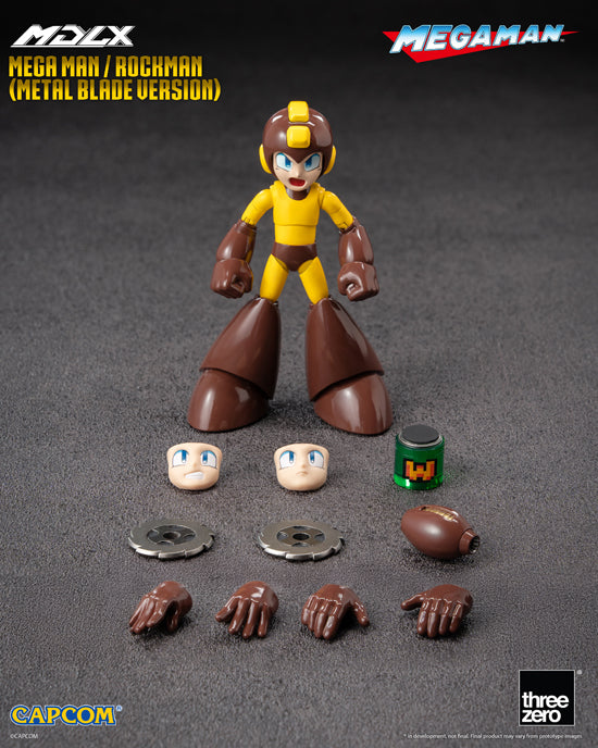 Mega Man threezero MDLX Mega Man / Rockman (Metal Blade Version)