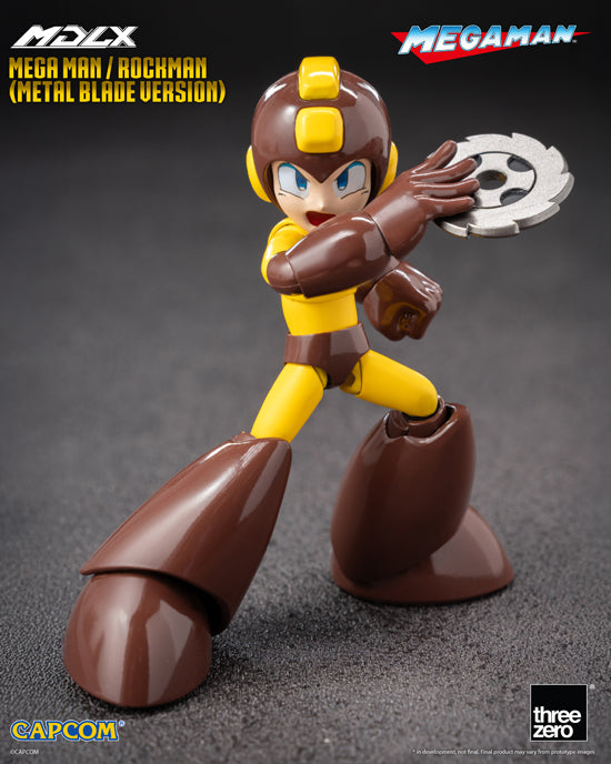 Mega Man threezero MDLX Mega Man / Rockman (Metal Blade Version)