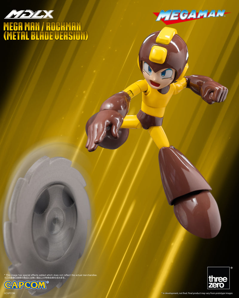 Mega Man threezero MDLX Mega Man / Rockman (Metal Blade Version)