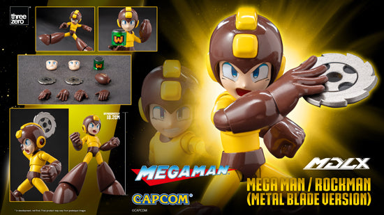 Mega Man threezero MDLX Mega Man / Rockman (Metal Blade Version)