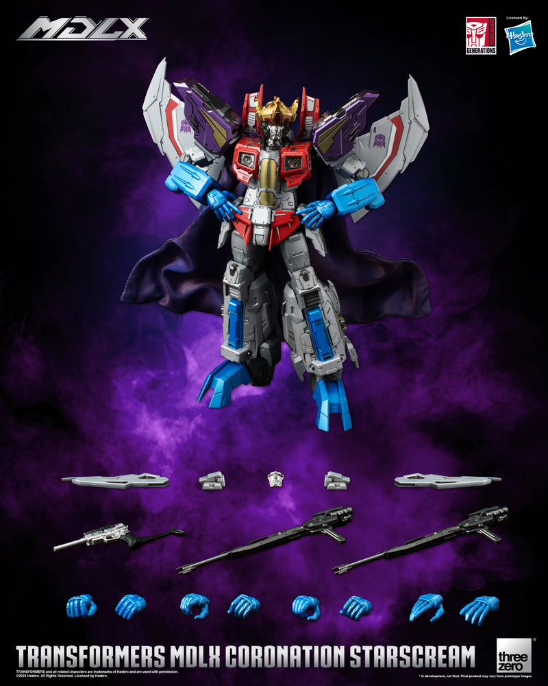 Transformers threezero MDLX Coronation Starscream