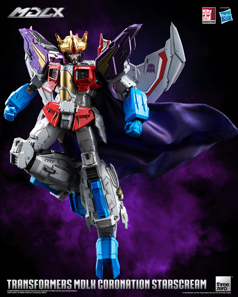 Transformers threezero MDLX Coronation Starscream