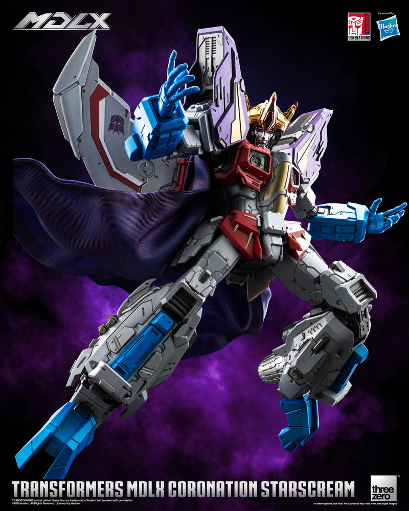 Transformers threezero MDLX Coronation Starscream