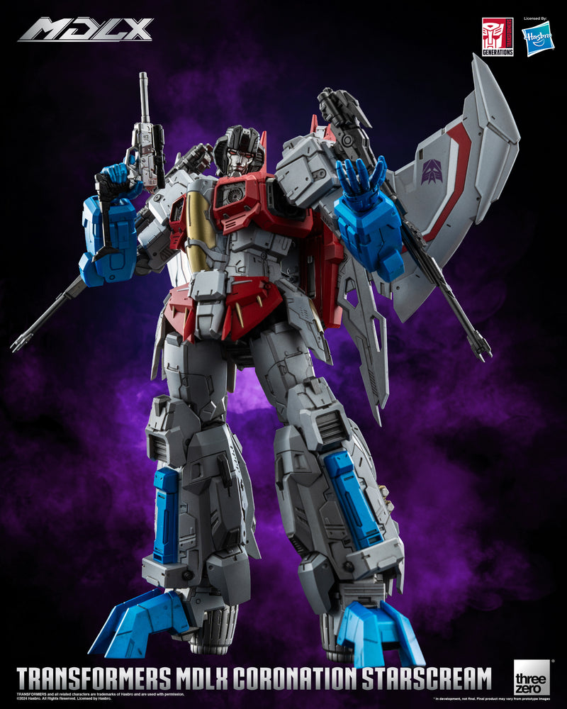 Transformers threezero MDLX Coronation Starscream