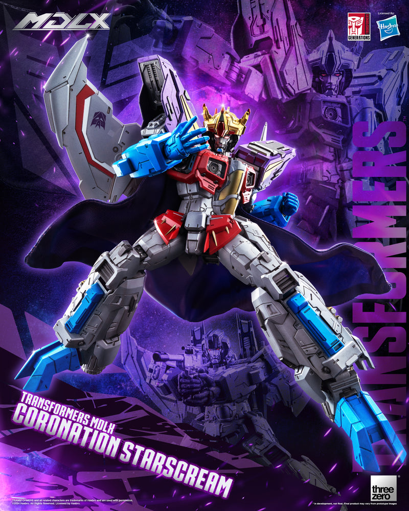 Transformers threezero MDLX Coronation Starscream