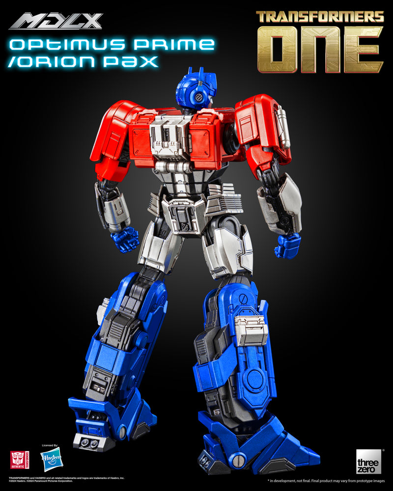 Transformers One threezero MDLX Optimus Prime/Orion Pax