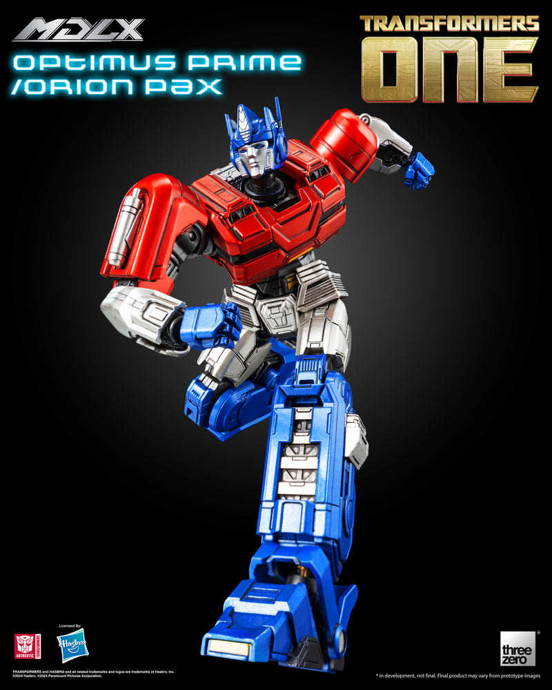 Transformers One threezero MDLX Optimus Prime/Orion Pax