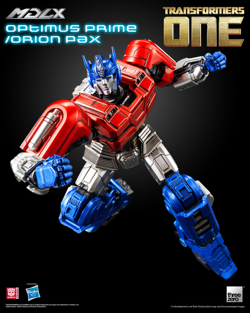 Transformers One threezero MDLX Optimus Prime/Orion Pax