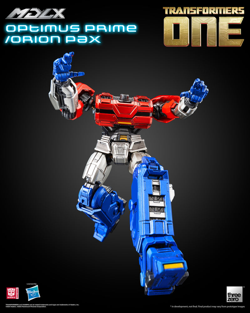 Transformers One threezero MDLX Optimus Prime/Orion Pax