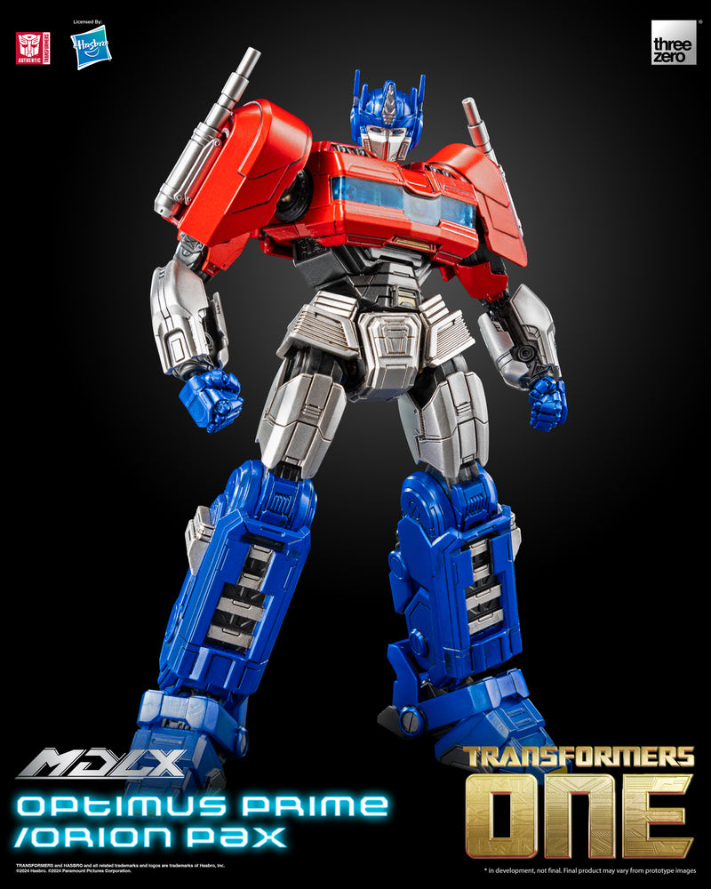 Transformers One threezero MDLX Optimus Prime/Orion Pax