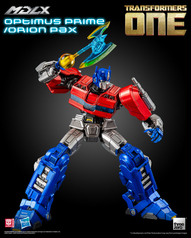 Transformers One threezero MDLX Optimus Prime/Orion Pax