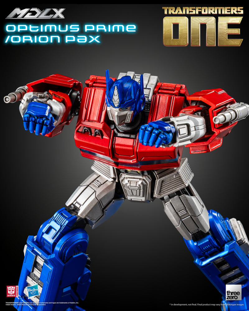 Transformers One threezero MDLX Optimus Prime/Orion Pax