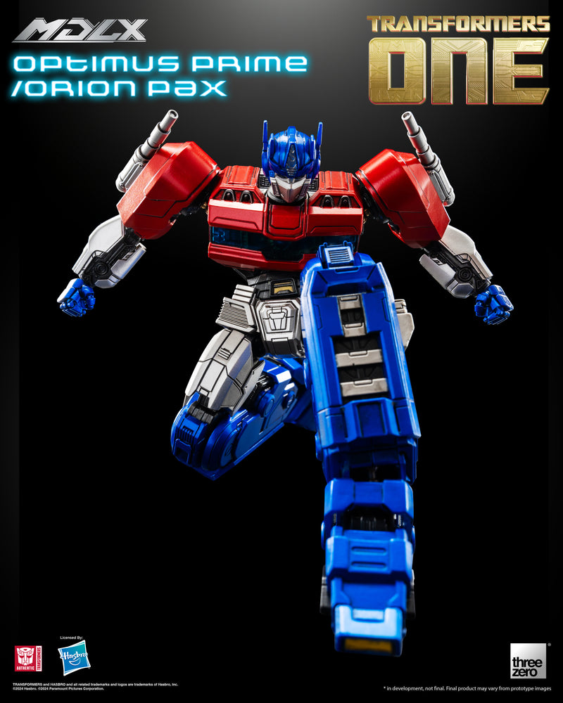 Transformers One threezero MDLX Optimus Prime/Orion Pax