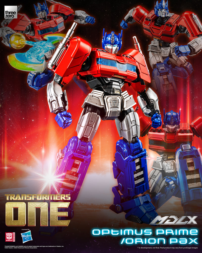 Transformers One threezero MDLX Optimus Prime/Orion Pax