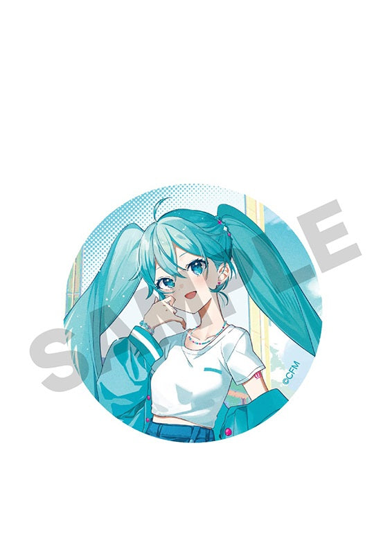 Hatsune Miku Acsta Omutatsu Kato Shokai Dr. Gauss x Hatsune Miku Collection Can Badge