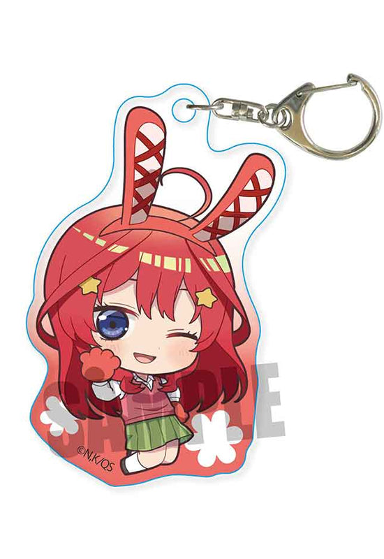 The Quintessential Quintuplets Specials Bell HousePukasshu Acrylic Key Chain Nakano Nakano Itsuki Usamimi Ver.