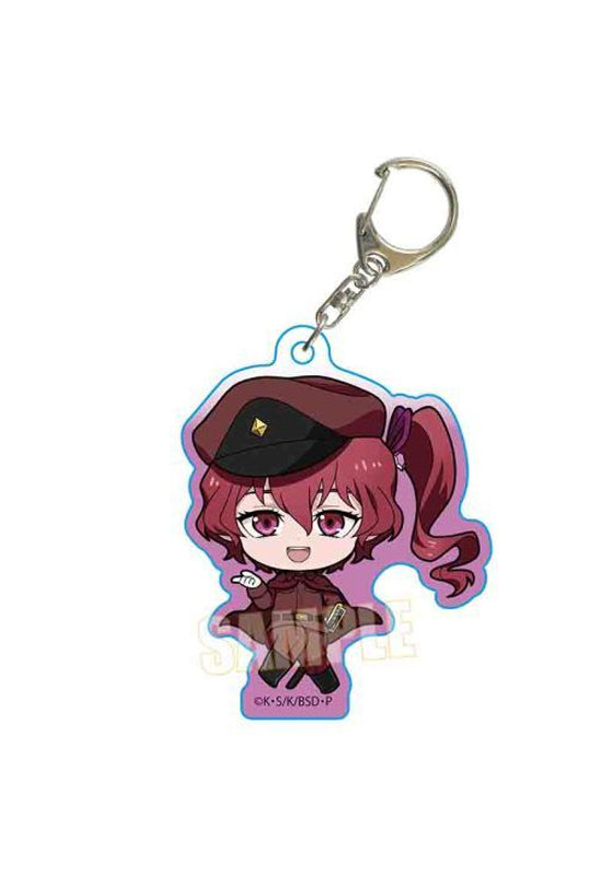 Bungo Stray Dogs Bell House Pukasshu Acrylic Key Chain Okura Teruko