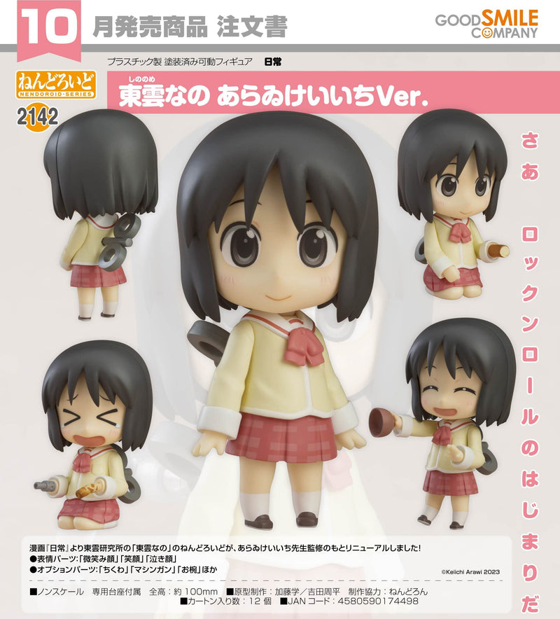 2142 Nichijou Nendoroid Nano Shinonome: Keiichi Arawi Ver.