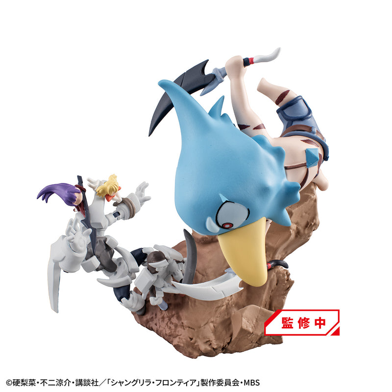 Shangri-La Frontier MEGAHOUSE PetitramaEXVS Monster Diorama Collection set 【with gift】