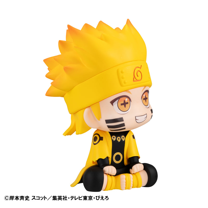 NARUTO Shippuden MEGAHOUSE Lookup Naruto Uzumaki Six Paths Sage Mode & Minato Namikaze【with gift】