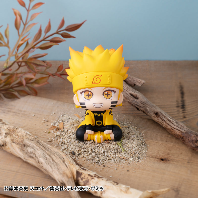 NARUTO Shippuden MEGAHOUSE Lookup Naruto Uzumaki Six Paths Sage Mode & Minato Namikaze【with gift】