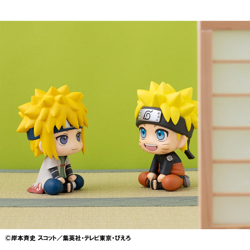 NARUTO Shippuden MEGAHOUSE Lookup Naruto Uzumaki Six Paths Sage Mode & Minato Namikaze【with gift】