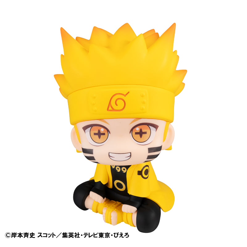 NARUTO Shippuden MEGAHOUSE Lookup Naruto Uzumaki Six Paths Sage Mode & Minato Namikaze【with gift】