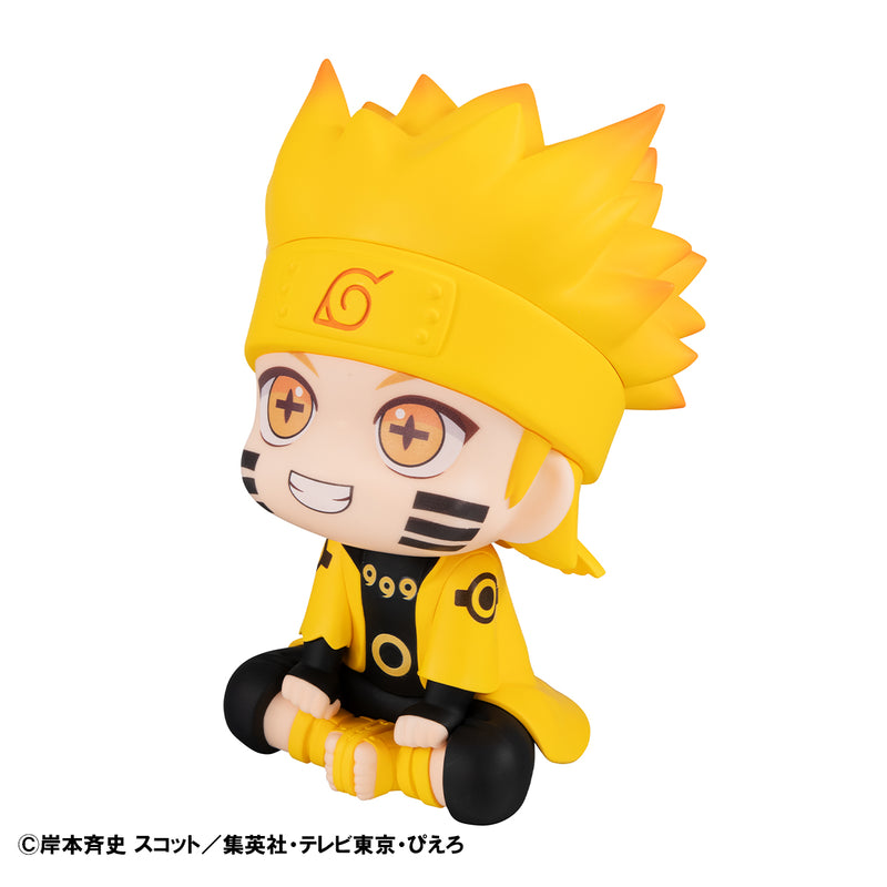 NARUTO Shippuden MEGAHOUSE Lookup Naruto Uzumaki Six Paths Sage Mode & Minato Namikaze【with gift】