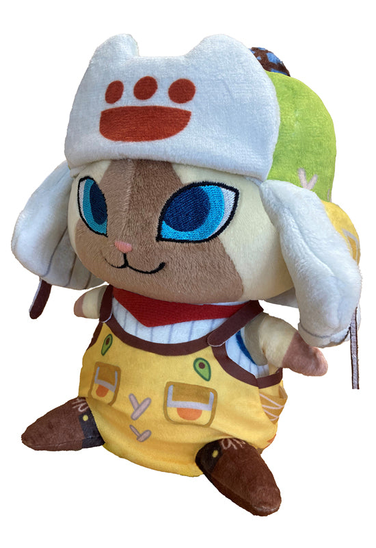 Monster Hunter Wilds Capcom Deformed Plush Palico