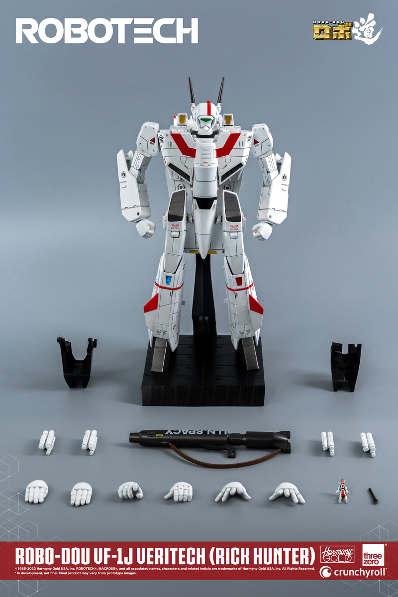 Robotech threezero 3A ROBO-DOU VF-1J Veritech (Rick Hunter)