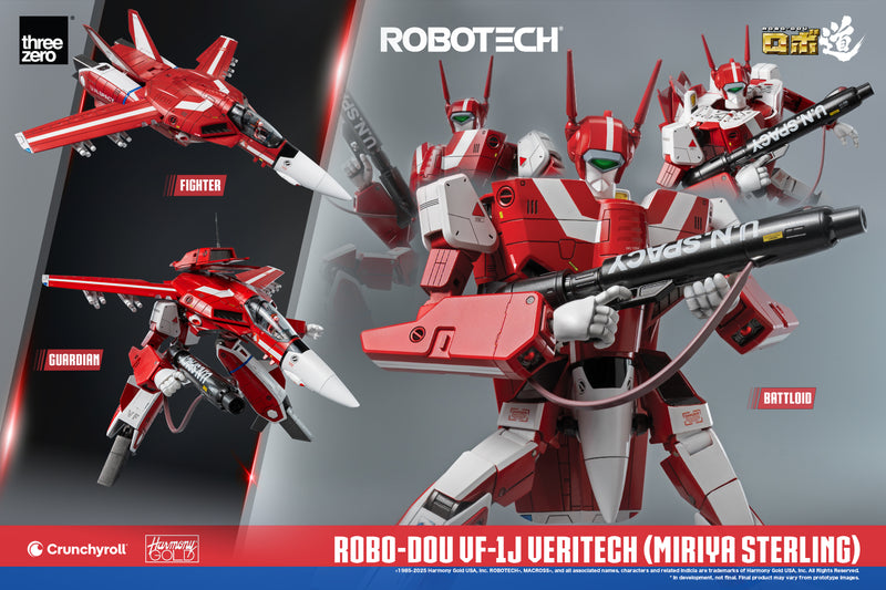 ROBOTECH THREEZERO ROBO-DOU VF-1J Veritech (Miriya Sterling)