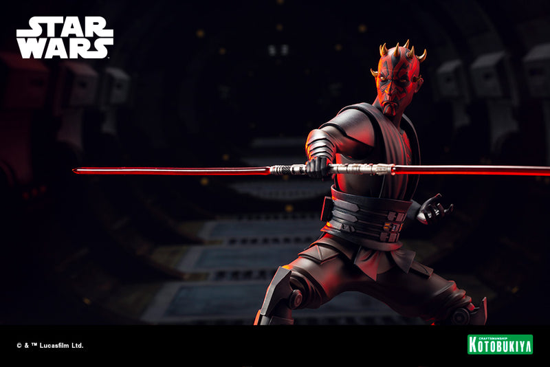 STAR WARS The Clone Wars Kotobukiya ARTFX DARTH MAUL™