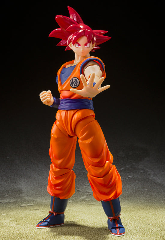 Dragon Ball Super Bandai S.H.Figuarts Super Saiyan God Son Gokou -Saiyan God of Virute-(JP)